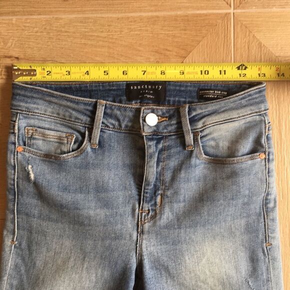 Sanctuary Connector Kick Crop standard rise jeans - Picture 4 of 8